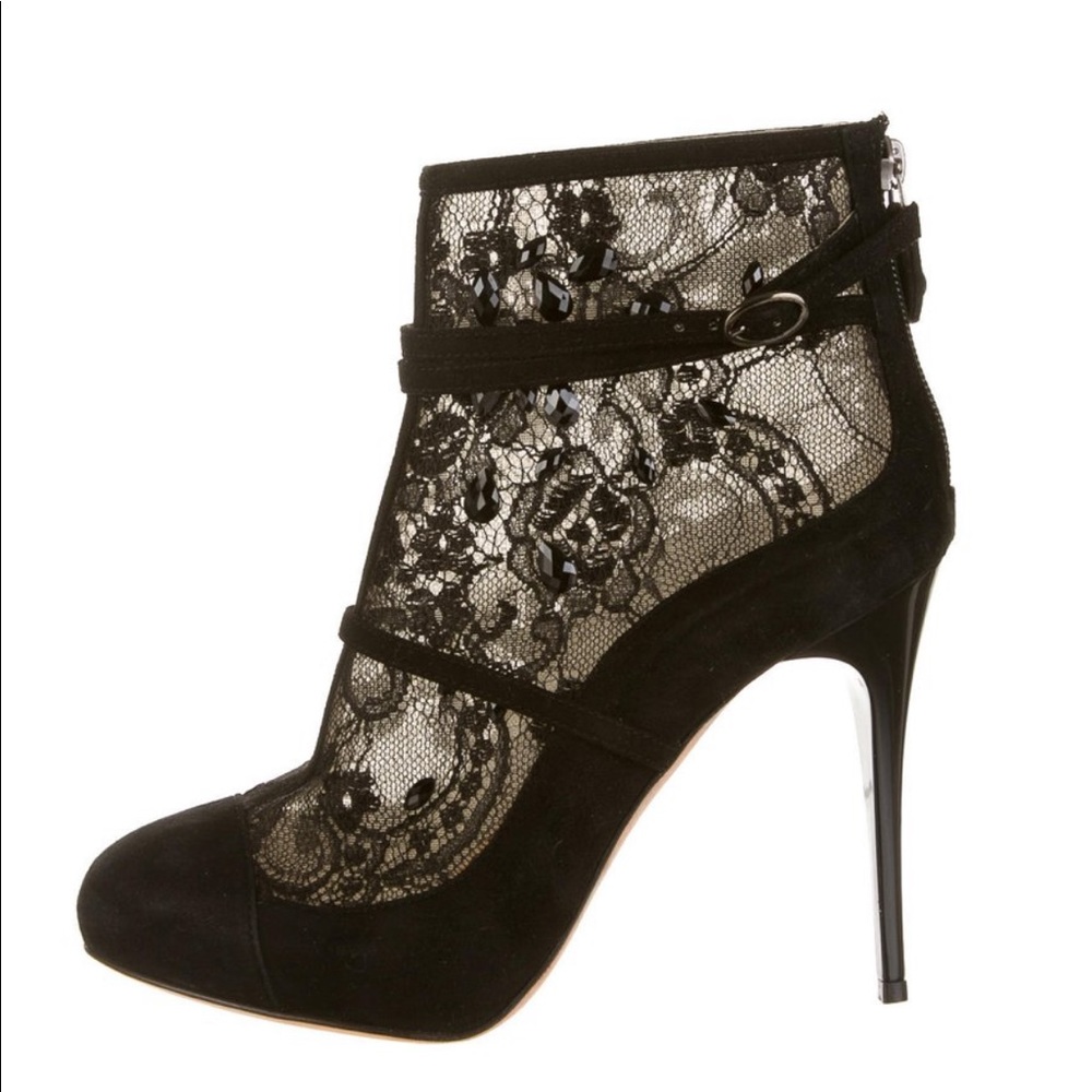Sexy lace Just Cavalli Lace booties